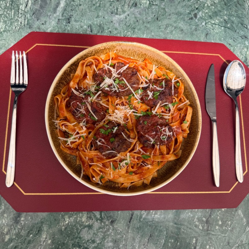 KÖFTELİ TAGLİATELLE MAKARNA