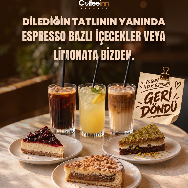 TATLI ALANA & İÇECEK BİZDEN